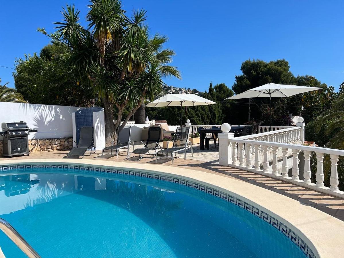 Villa El Loto Blanco Beautiful Apartment For Rent. Benissa Eksteriør billede